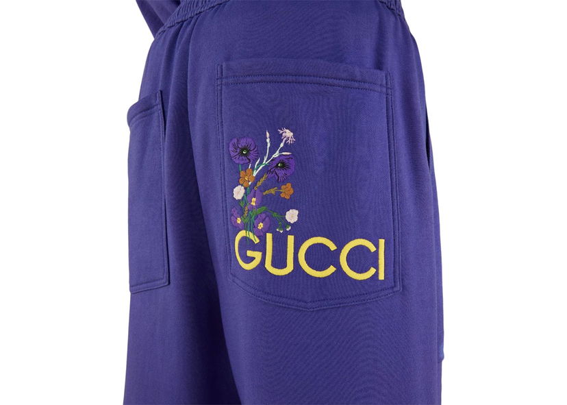 Hlače Gucci Lovelight Jogging Pants Purple Ljubičasta | 708671 XJERZ 4330