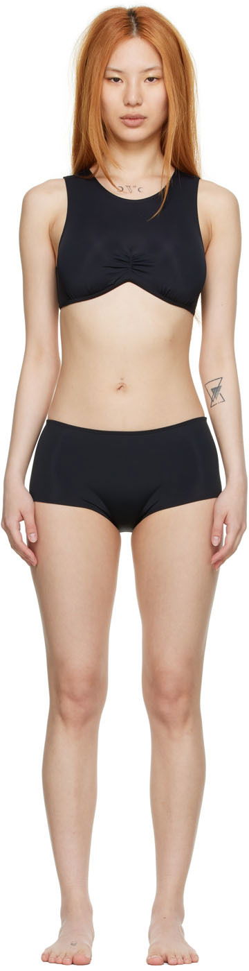 Kupaći kostimi Collina Strada Collina Strada Recycled Nylon Bikini Crna | XX2119