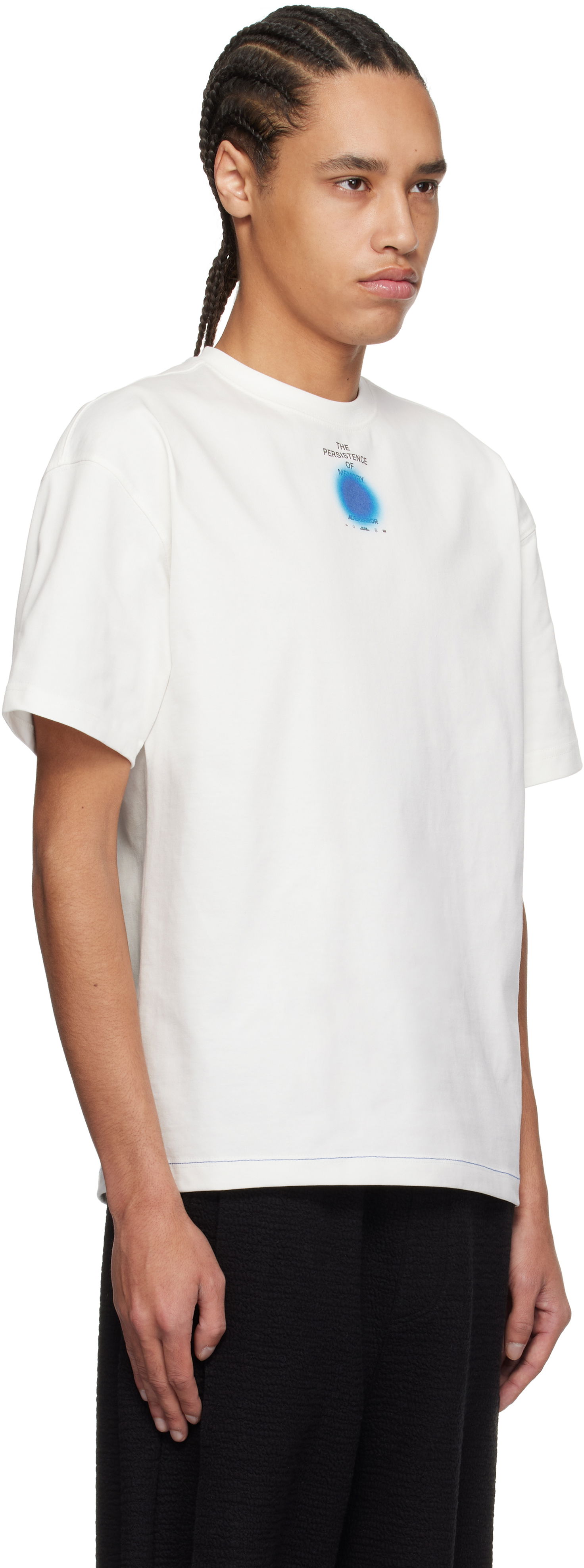 Majica kratkih rukava ADER ERROR ADER error 0117 Persistence of Memory Graphic T-Shirt Bijela | BO01SSTS0117OW, 1