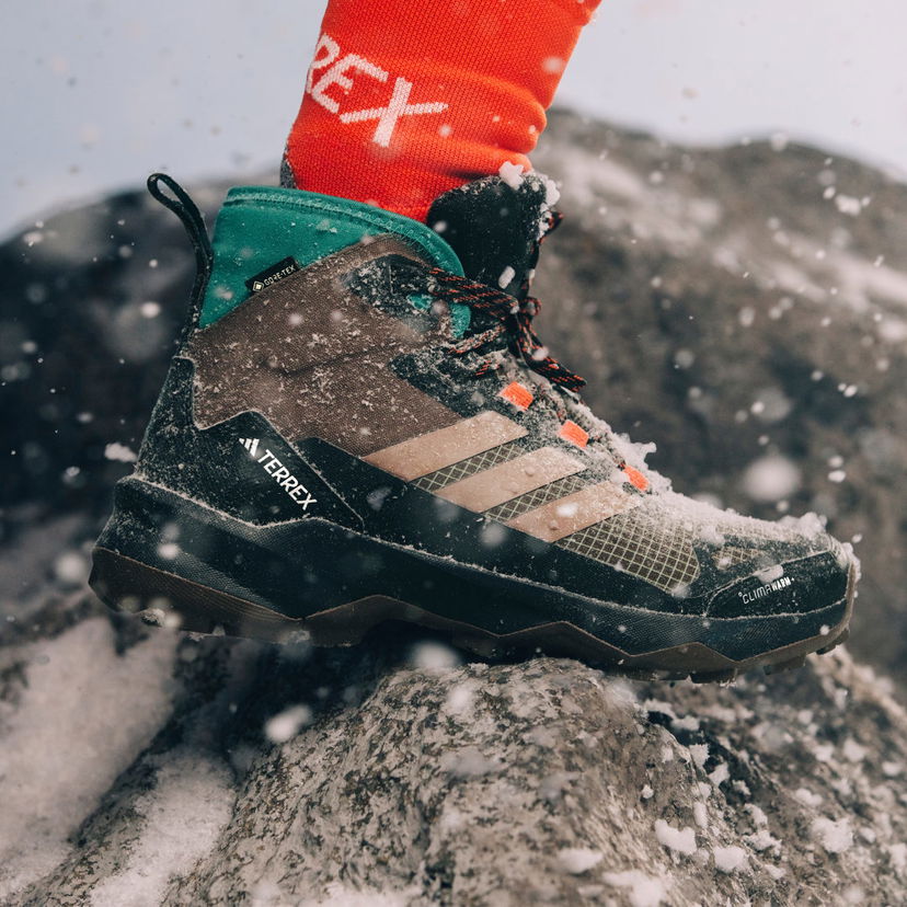 Tenisice i cipele adidas Performance Terrex Skychaser AX5 Mid GORE-TEX CLIMAWARM+ Hiking Boots Smeđa | JH7807