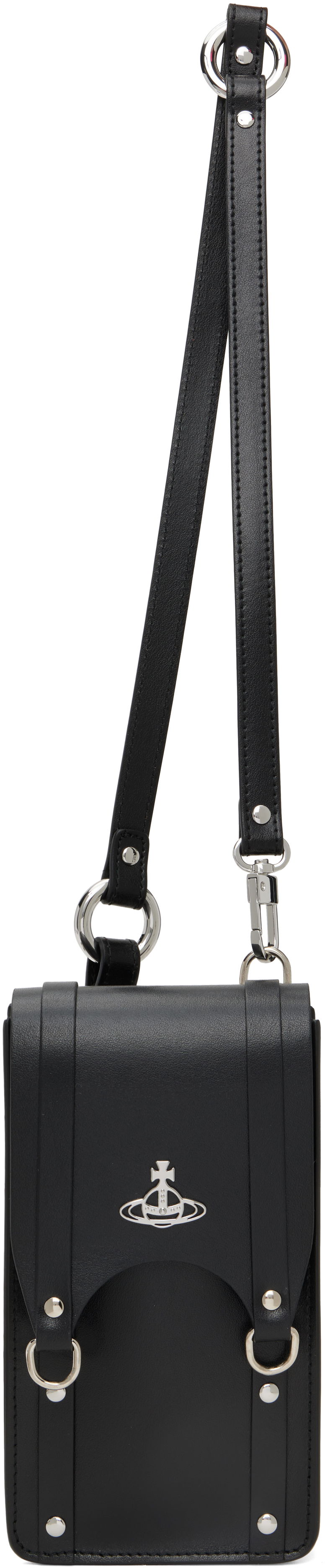 Torba za rame Vivienne Westwood Vivienne Westwood Mini Max Crossbody Bag Crna | 5801000DU-L003T-