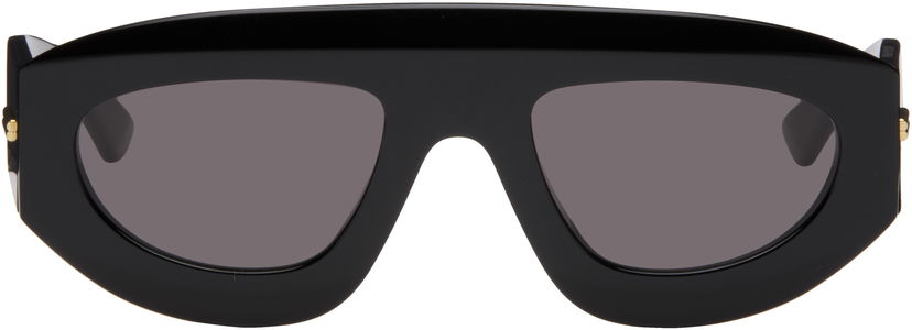 Sunčane naočale Bottega Veneta Bottega Veneta Ultrathin Shield Sunglasses Crna | BV1358S-001