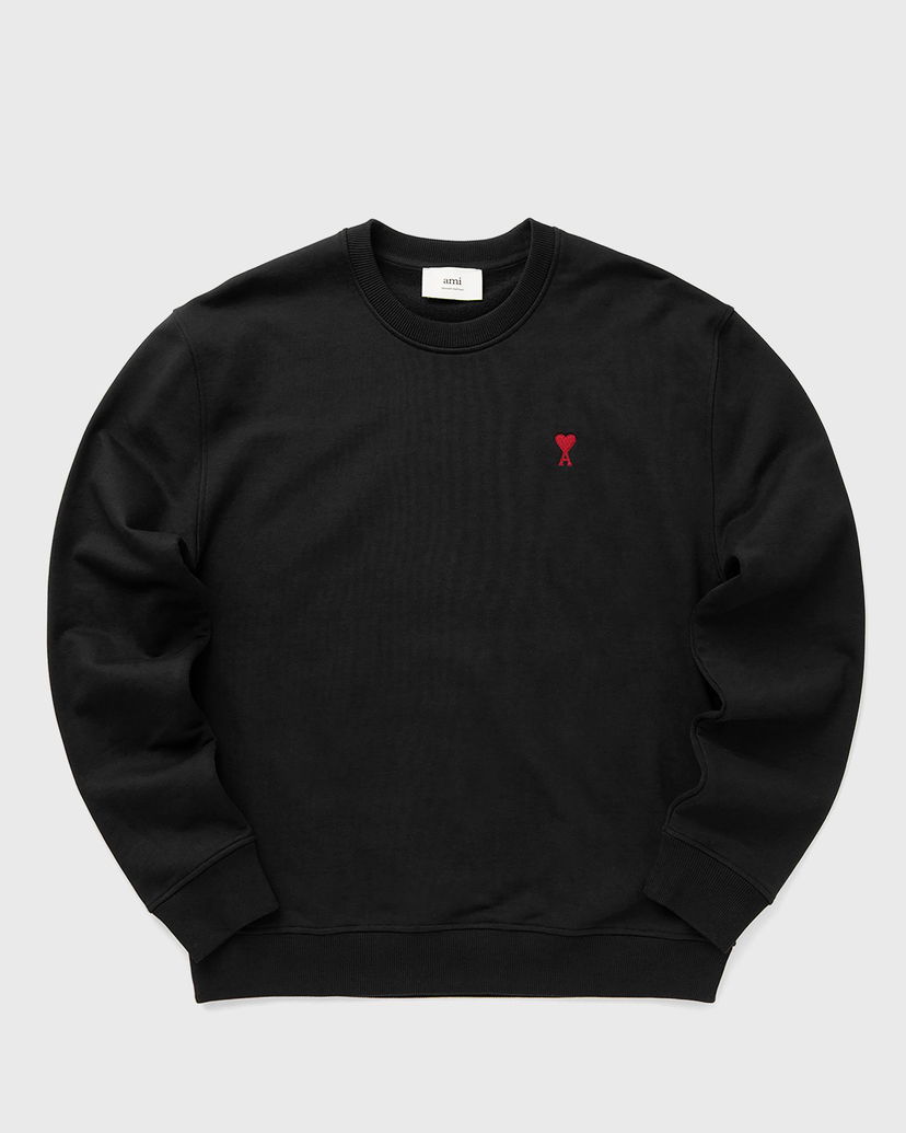 Džemper AMI AMI Paris Classic Ami De Coeur Sweatshirt XXL Crna | BFUSW035.730-001