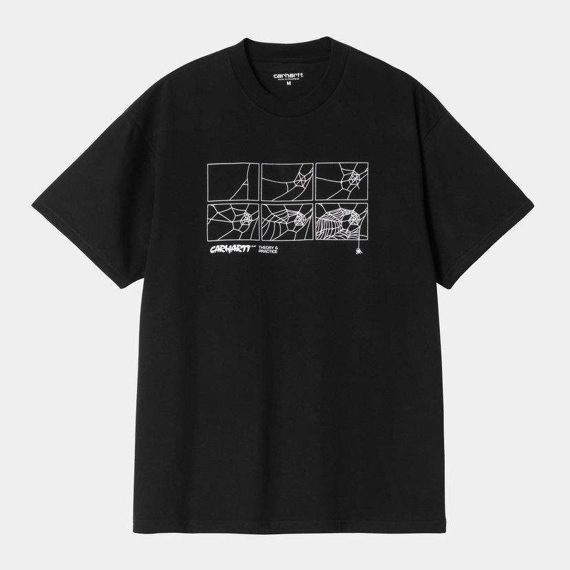 Majica kratkih rukava Carhartt WIP WIP Theory And Practice Graphic T-Shirt Crna | I035501_24