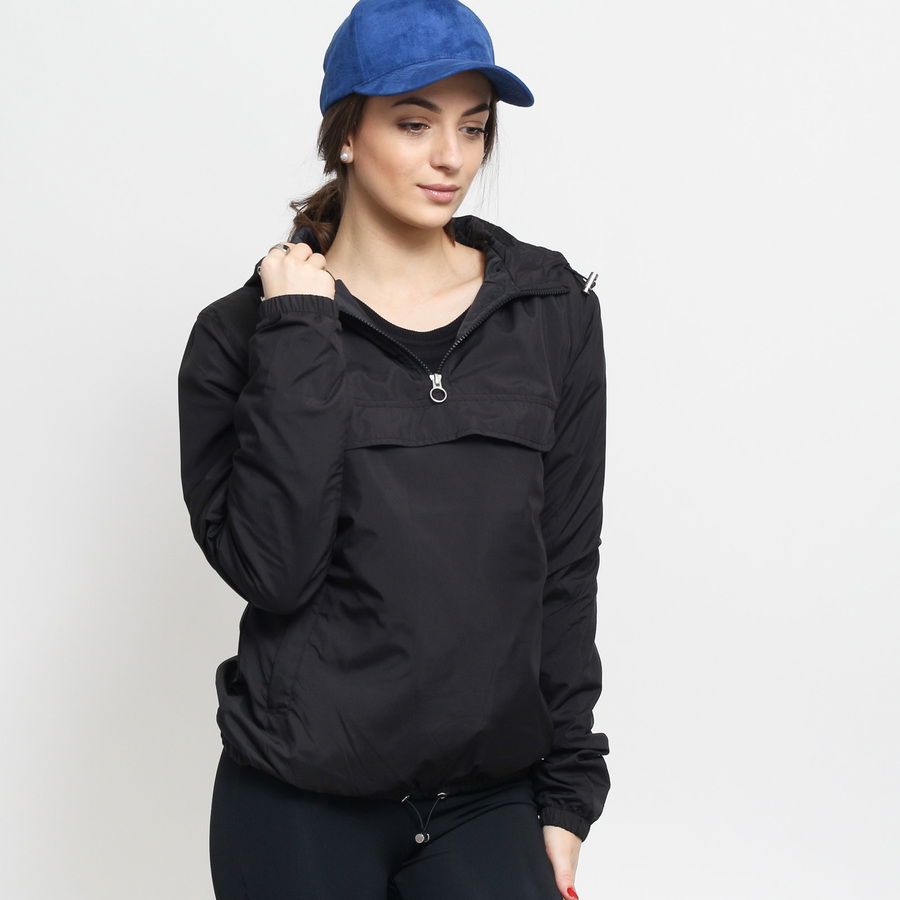 Vjetrovka Urban Classics Basic Pull Over Jacket Crna | TB2013, 0