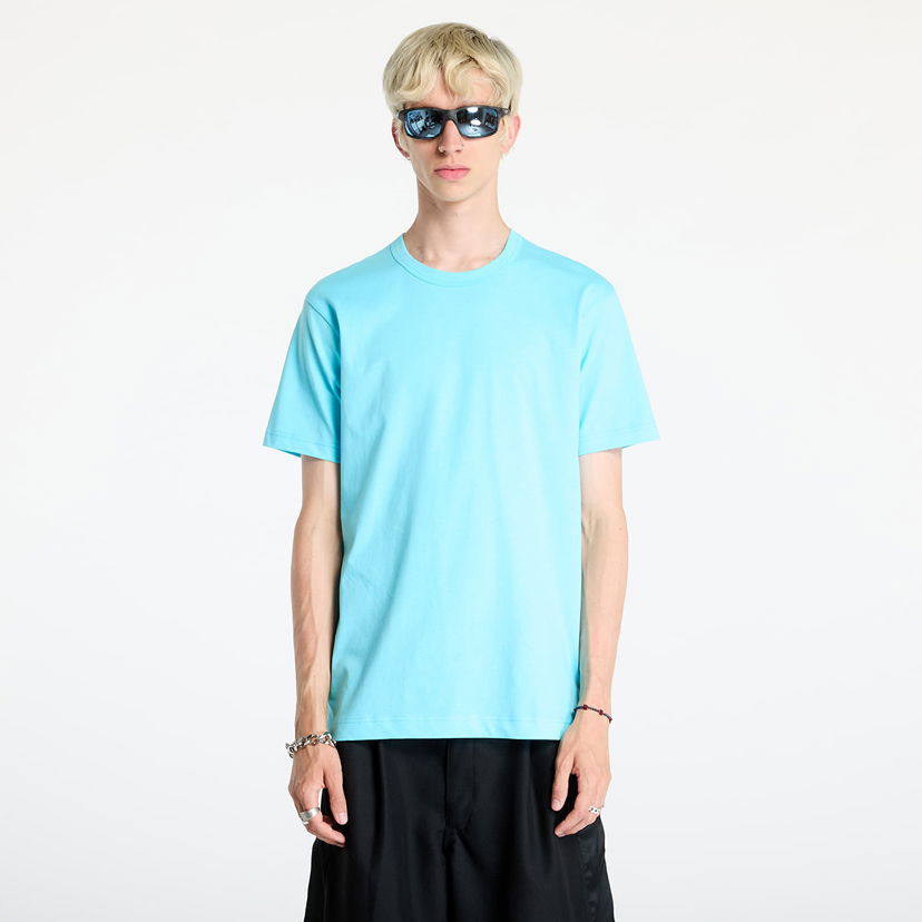 Majica kratkih rukava Comme des Garçons SHIRT Knit T-Shirt Blue Tirkiz | FN-T005 Blue