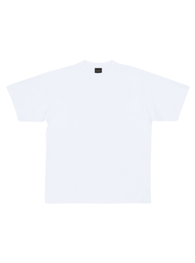 Majica kratkih rukava Balenciaga Care Label Medium Fit T-Shirt Bijela | 724514TNVL99040