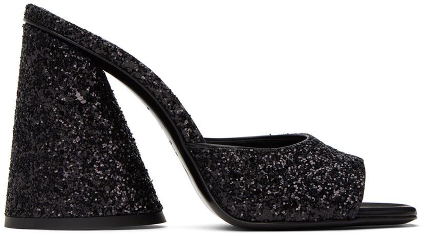 Dodaci The Attico Attico Luz Heeled Sandals Crna | 231WS502 G001
