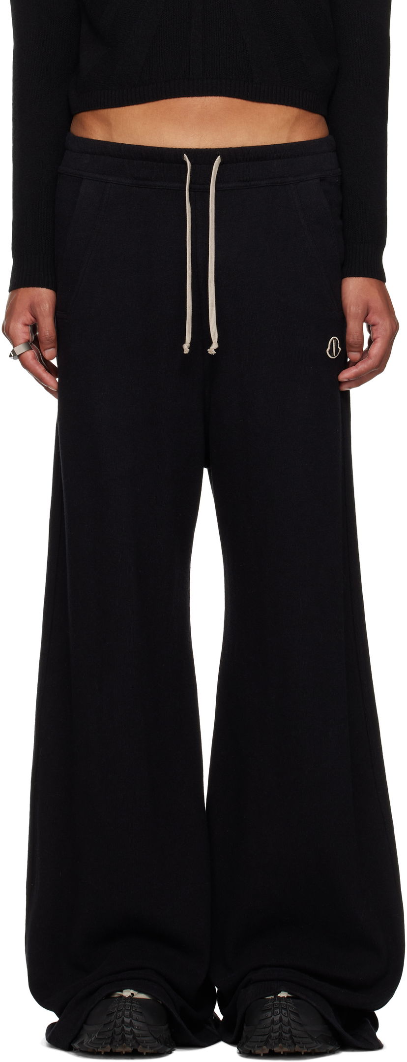 Trenirka Rick Owens Sweatpants Crna | MU02D8H02 M4435