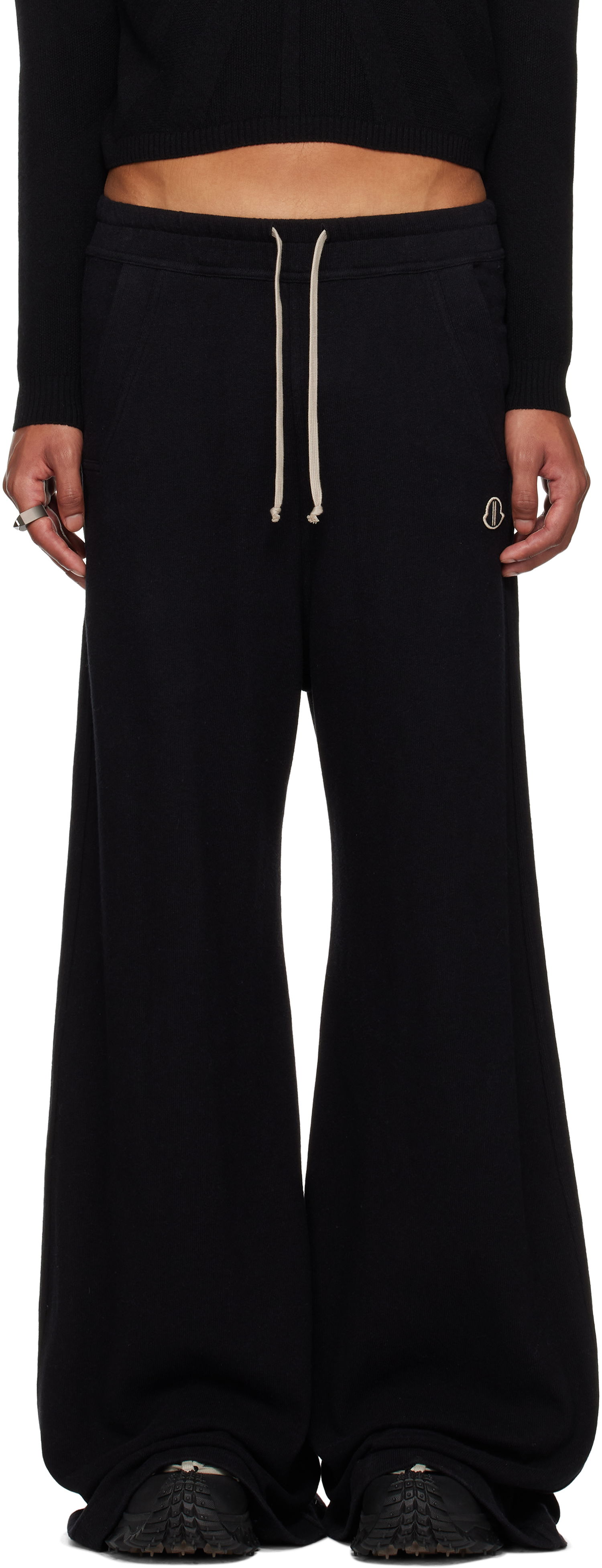 Trenirka Rick Owens Sweatpants Crna | MU02D8H02 M4435, 0