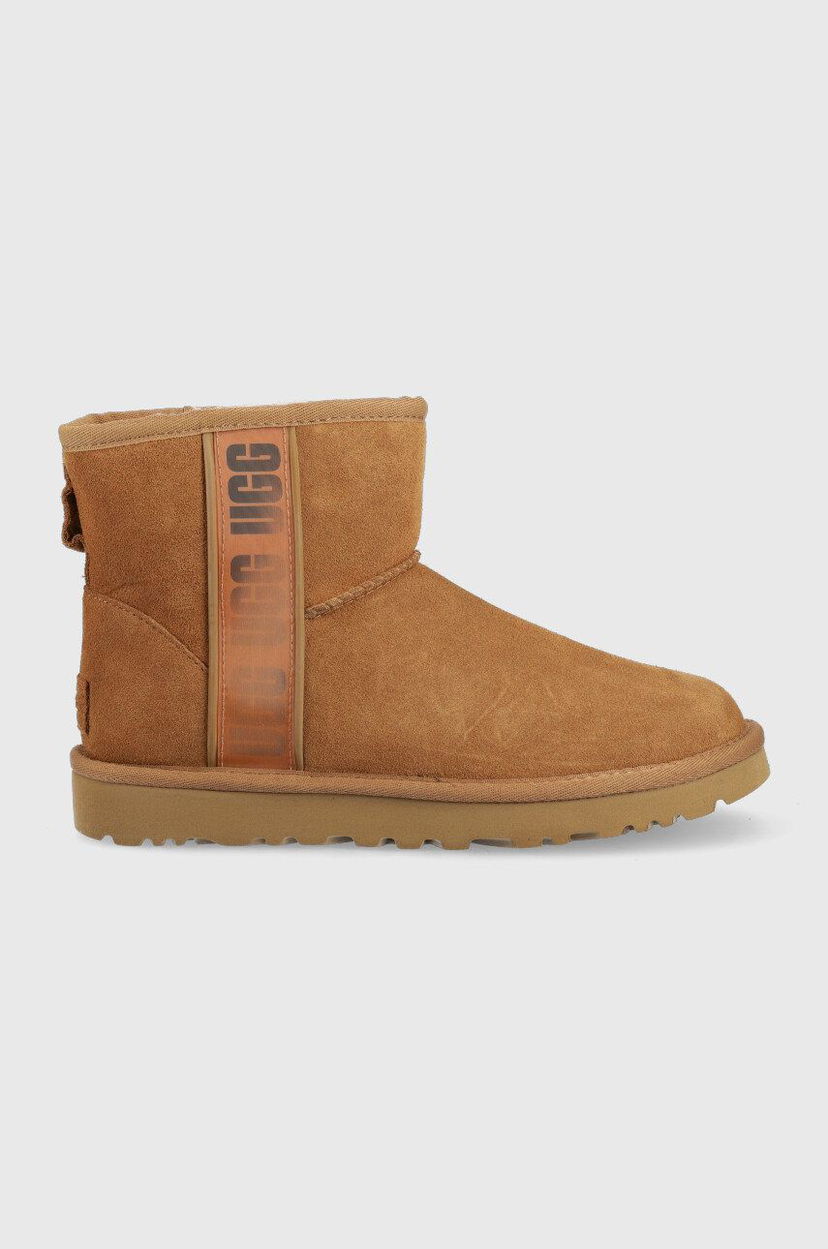 Tenisice i cipele UGG Classic Mini Side Logo II Chestnut Smeđa | 1134962.CHE
