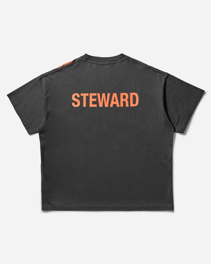 Majica kratkih rukava Umbro Steward Vest T-Shirt Crna | UBMW0398JY122 GRY0003