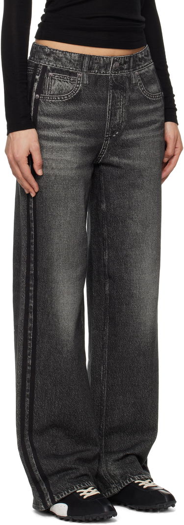 Jeans rag & bone Rag & Bone Miramar Terry Wide-Leg Track Pants Siva | WCW25S70018201, 1