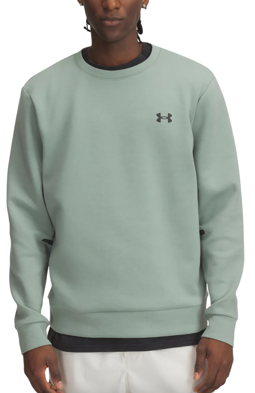 Dukserice Under Armour Under Armour Unstoppable Fleece Crew Sweatshirt Zelena | 1389351-348