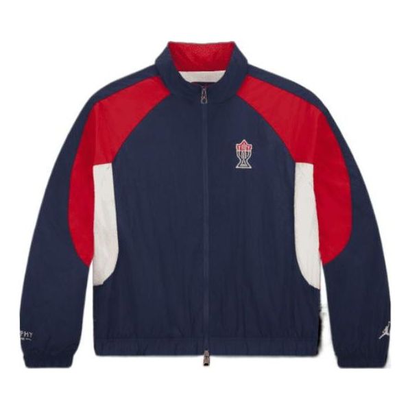 Vjetrovka Jordan Trophy Room Woven Jacket Plava | DR2955-410