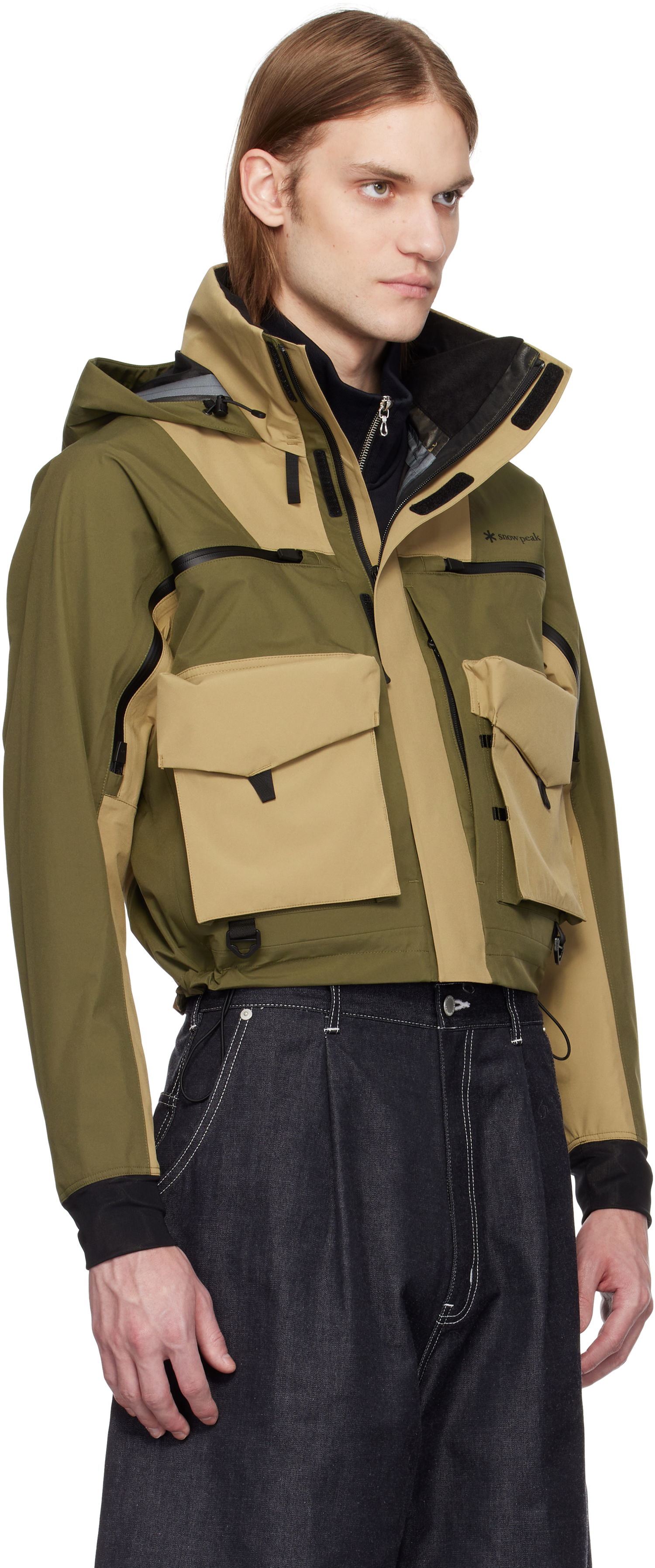 Jakna Snow Peak Snow Peak Trout Edition 3L Wading Jacket Zelena | TT2510-JK01, 1