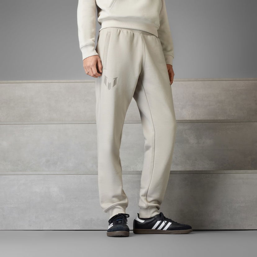 Trenirka adidas Performance Messi Fleece Pants Bež | JC9493