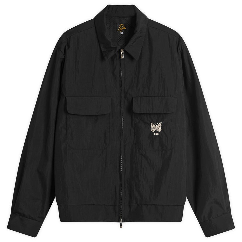 Jakna Needles END. x Needles Sport Jacket Crna | QV1672