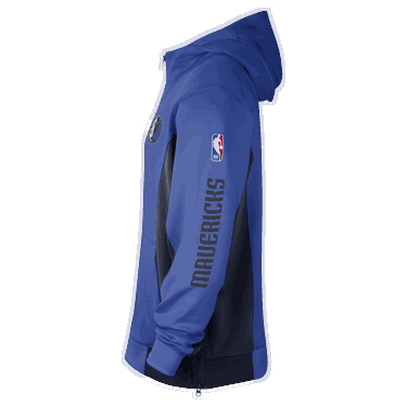 Dukserice Nike Dri-FIT NBA Dallas Mavericks Showtime Tamnoplava | DX9424-480, 1