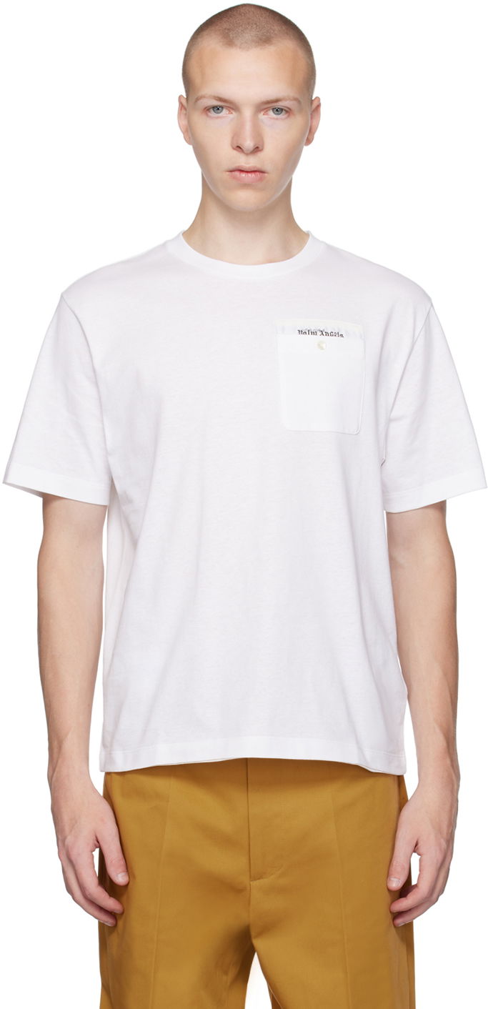 Majica kratkih rukava Palm Angels White Sartorial Bijela | PMAA088E23JER0010103