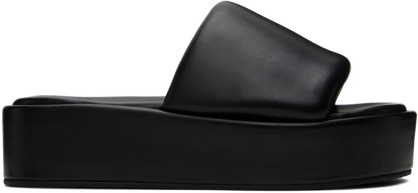 Odjeća STAND STUDIO Stand Studio Phoebe Flatform Sandals Crna | 61932-8250