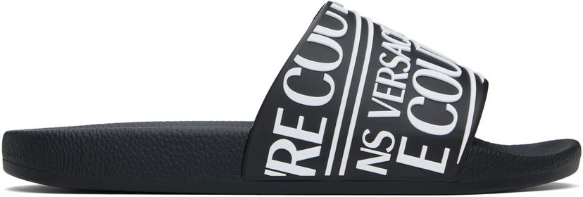Tenisice i cipele Versace Versace Jeans Couture Logo Slides Crna | E78YA3SQ1_E71352