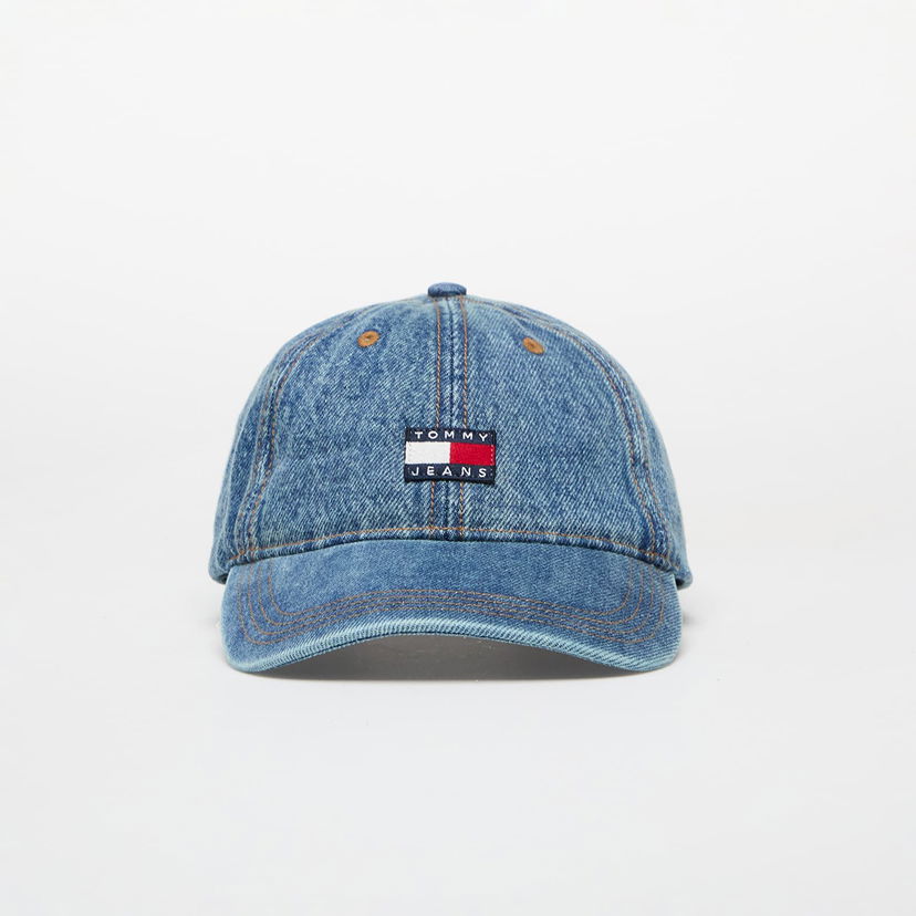 Kapa Tommy Hilfiger Tommy Jeans Heritage Mid Denim Cap Plava | AM0AM13288 1A4