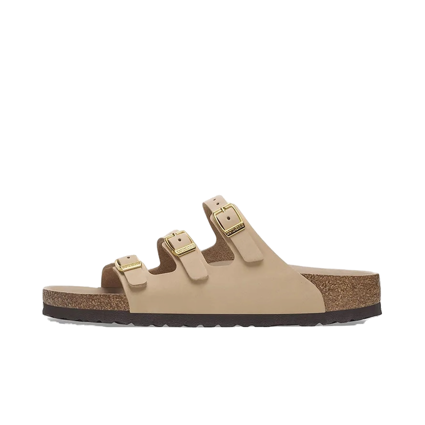 Tenisice i cipele Birkenstock Birkenstock Florida HEX Nubuck Slides Bež | 1029480