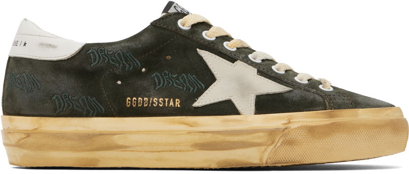 Tenisice i cipele Golden Goose Super Star High Foxing Zelena | GMF00672.F006144.35894