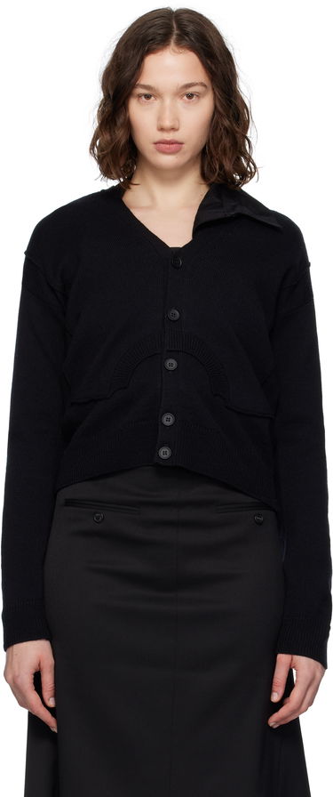 Džemper Maison Margiela MM6 Maison Margiela Wool Knit Cardigan Crna | S52HP0032 M13139, 0