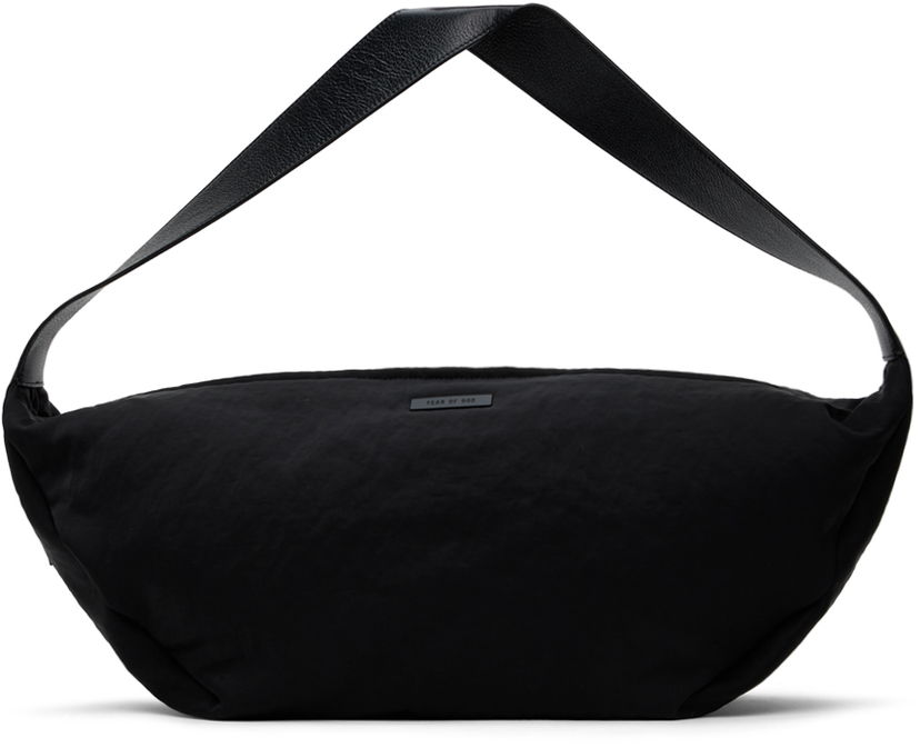 Ručna torbica Fear of God Black Tech Nylon Shell Bag Crna | FG870-016TNY