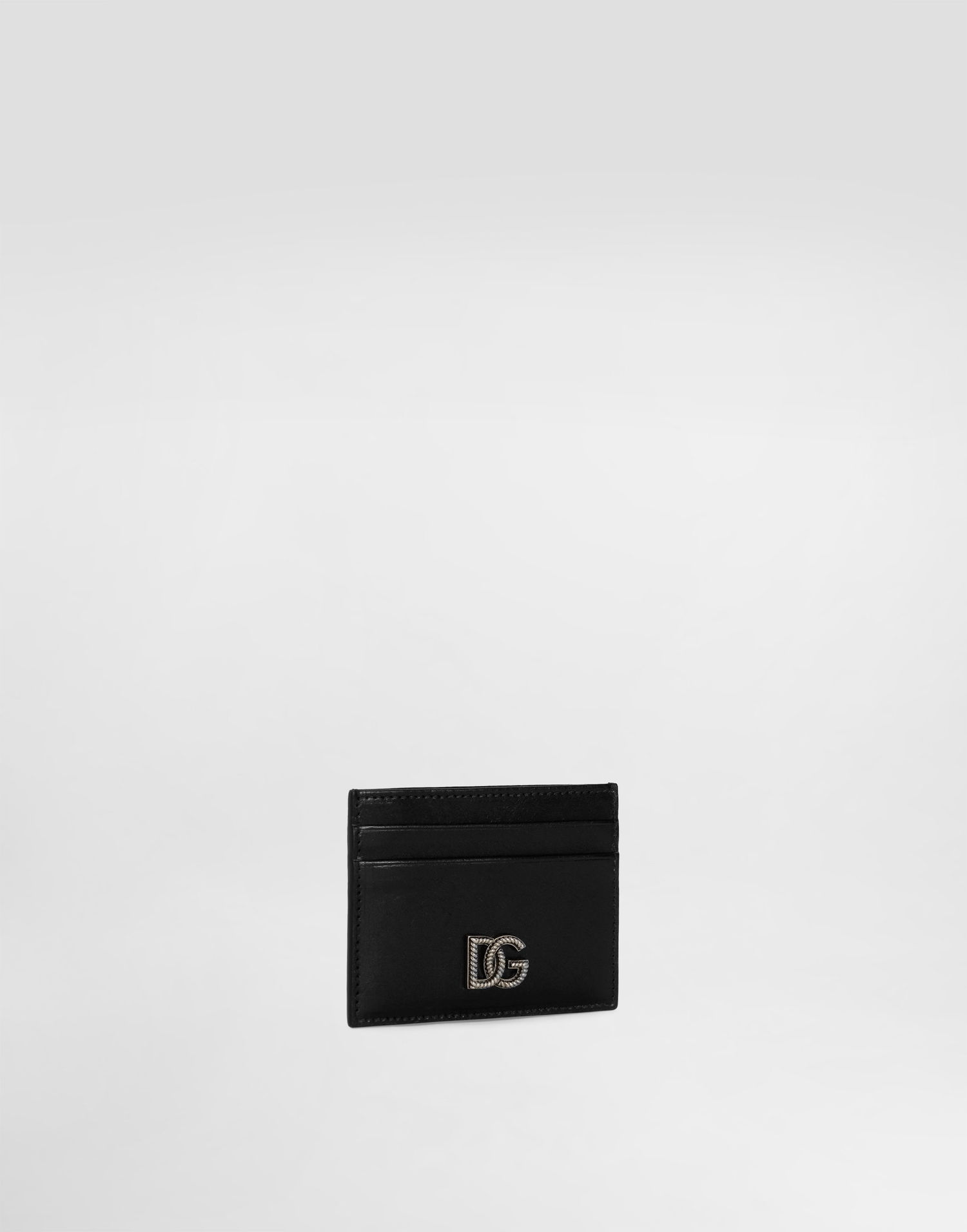 Novčanik Dolce & Gabbana Tempesta Calfskin Card Holder with DG Logo Crna | BP0330AU99480999, 1