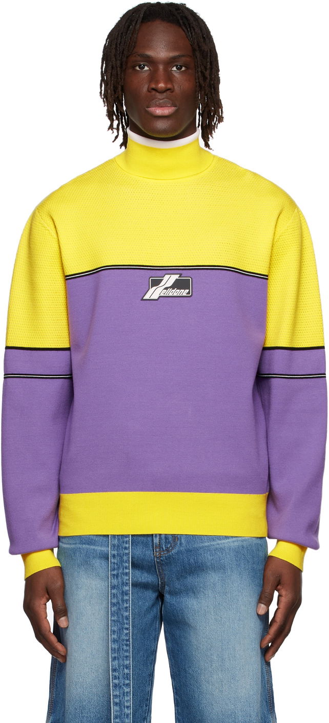 Džemper We11done Turtleneck Višebojno | WD-KT1-22-617-U-YE