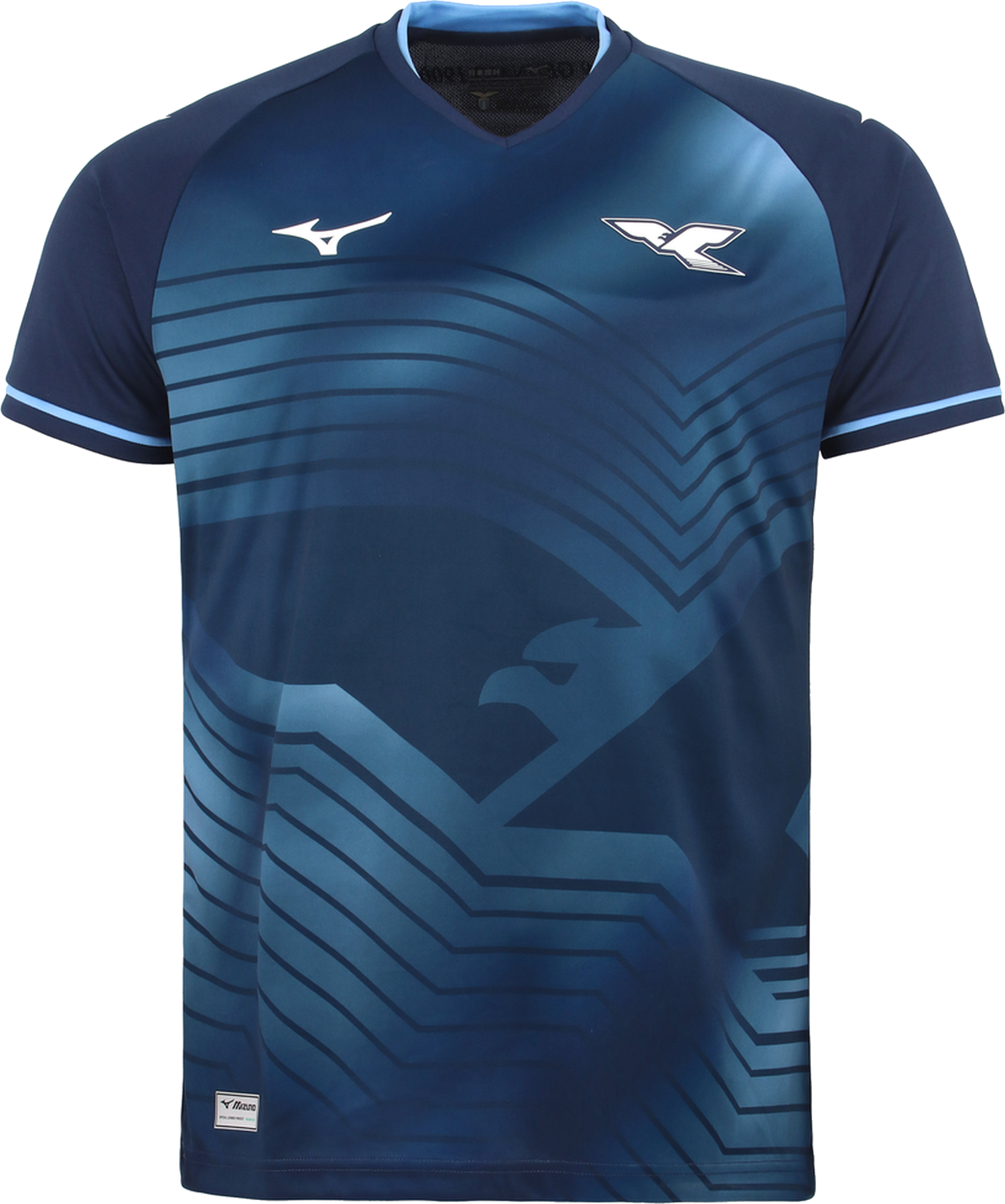 Dres Mizuno Mizuno Lazio Roma 3rd Jersey 2025/26 Plava | p2gacx09-14, 0