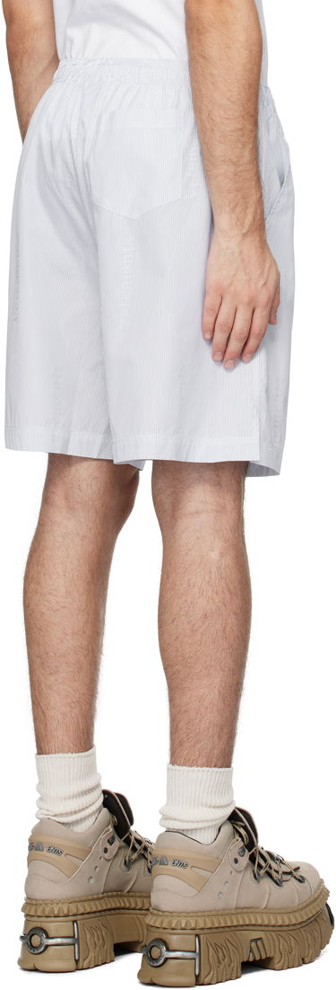 Kratke hlače VETEMENTS Pinstripe Shorts Bijela | UA66SS400N, 2