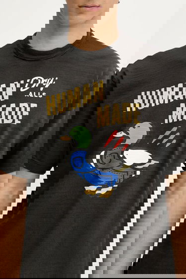 Majica kratkih rukava Human Made Human Made Duck Graphic T-Shirt Crna | HM29TE006, 3