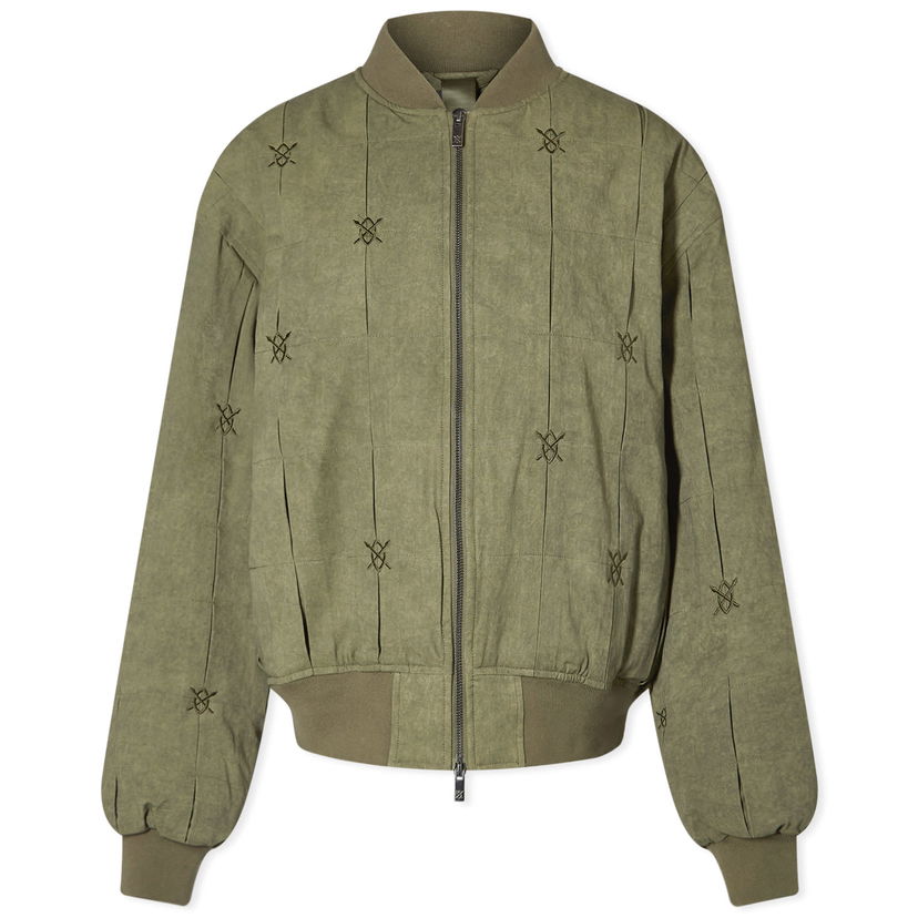 Bomber jakna DAILY PAPER Rasal Bomber Jacket Zelena | 2411128