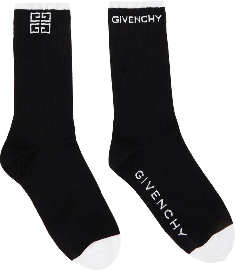 Čarape Givenchy Givenchy 4G Socks Crna | BMB02A4037