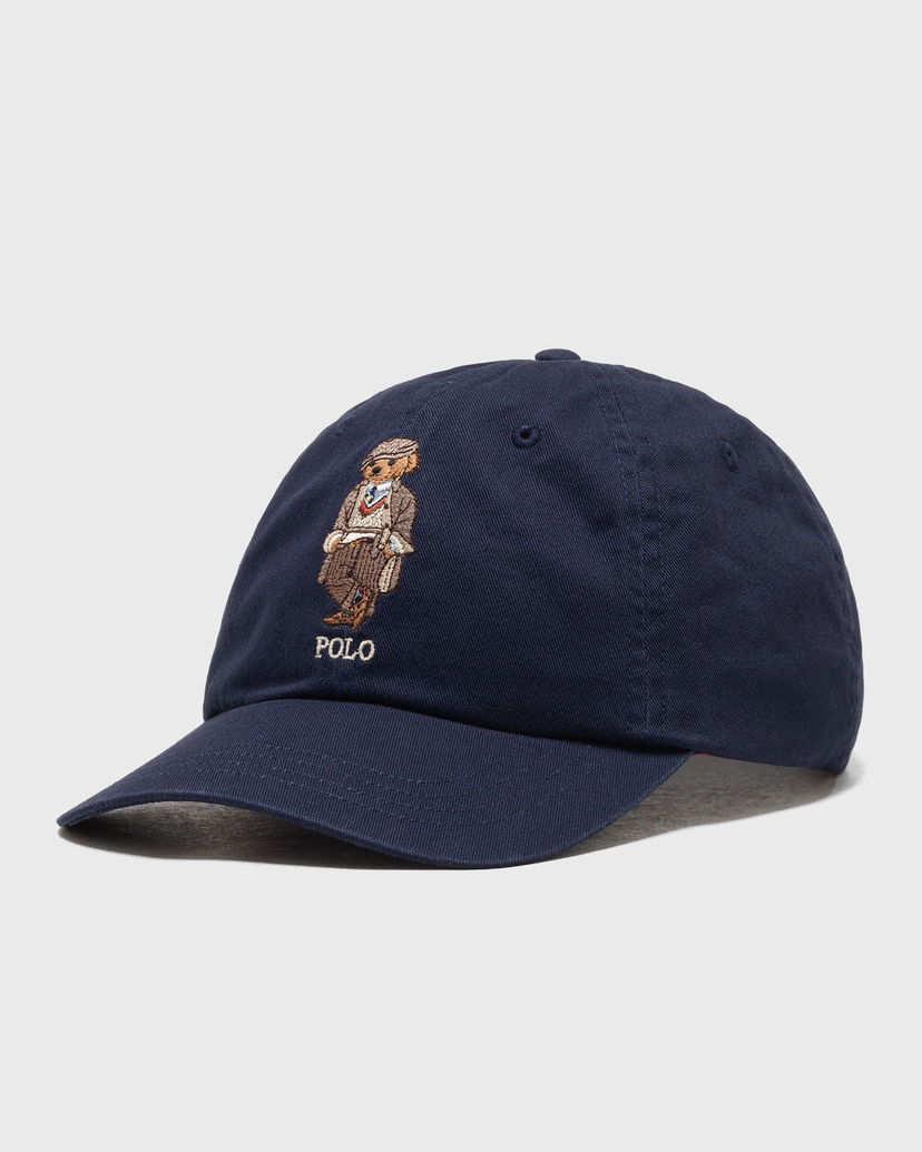 Kapa Polo by Ralph Lauren Polo Ralph Lauren Bear Embroidered Chino Baseball Cap Tamnoplava | 710979192001