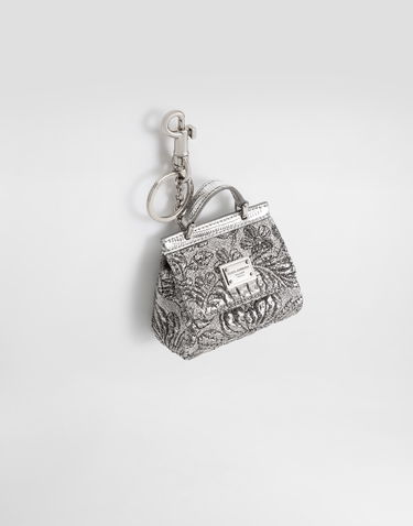 Privjesci za ključeve Dolce & Gabbana Brocade Airpods Case Keychain Onesize Metalik | BI3260AR81780998, 1
