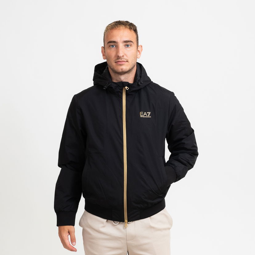 Bomber jakna Emporio Armani Bomber Jacket Crna | 8NPB21-PNFZZ-0208