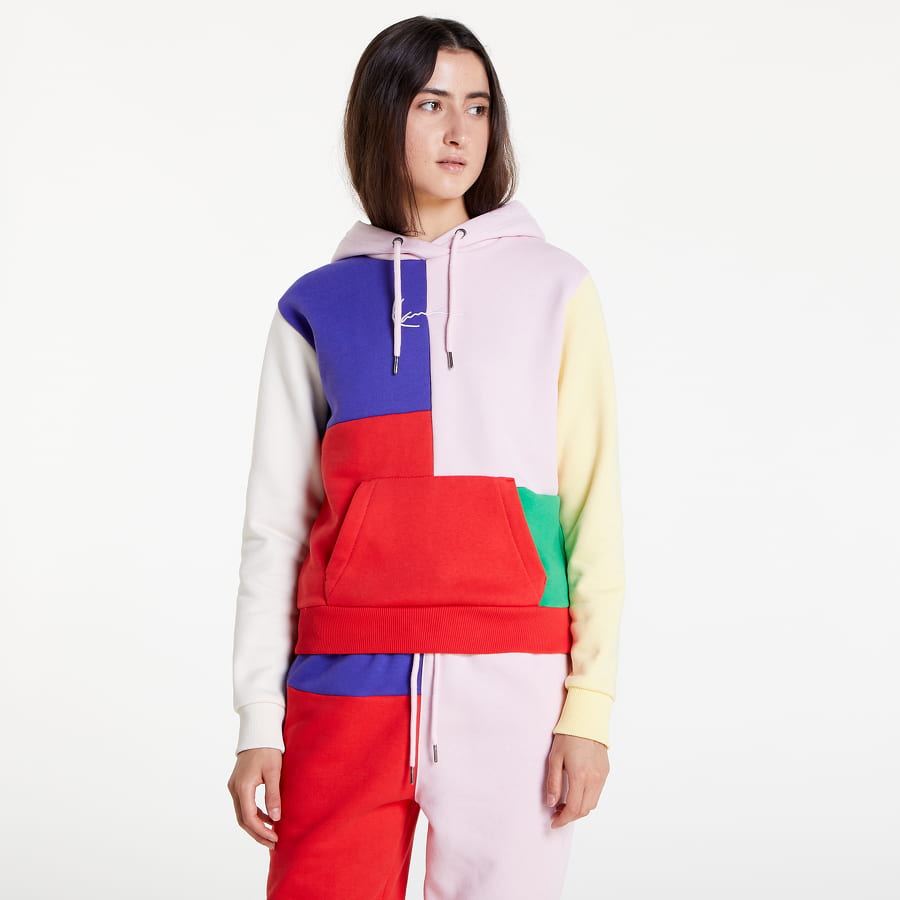 Dukserice Karl Kani Small Signature Block Hoodie Višebojno | KW223-015-1, 0