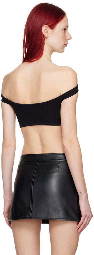 Majica bez rukava Courrèges Courrèges Hyperbole 90's Camisole Top Crna | 224JBR035JS0121, 2