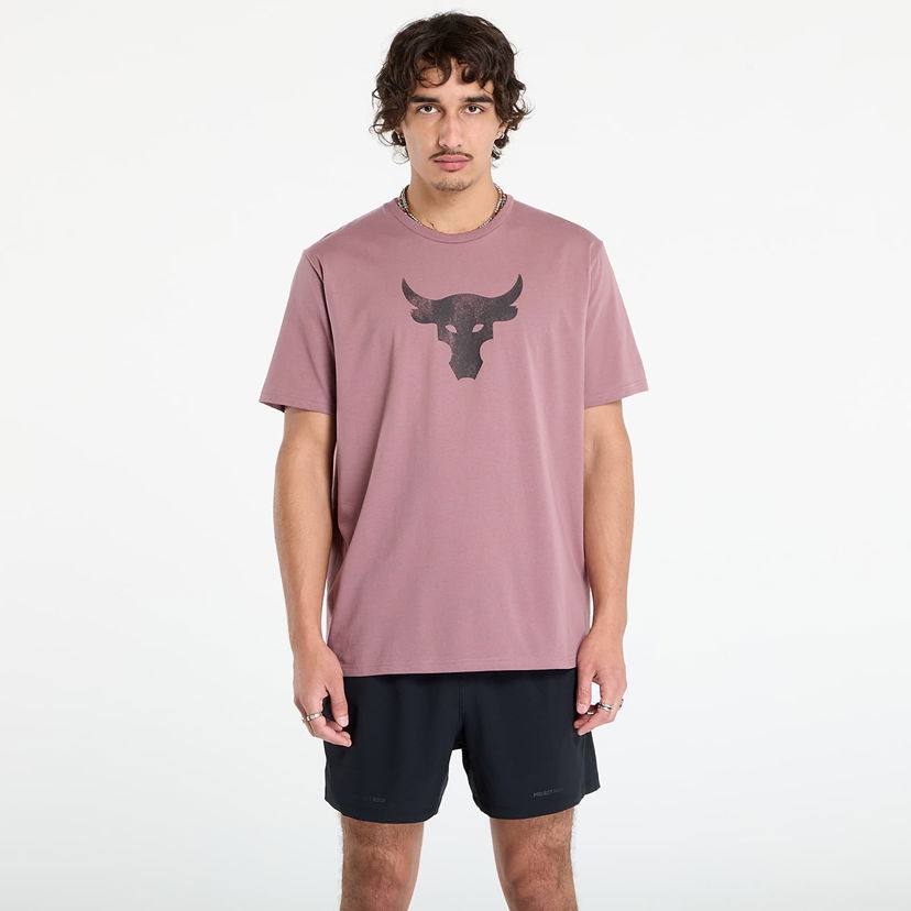 Majica kratkih rukava Under Armour Project Rock Brahma Bull Short Sleeve T-Shirt Ljubičasta | 1383191-651