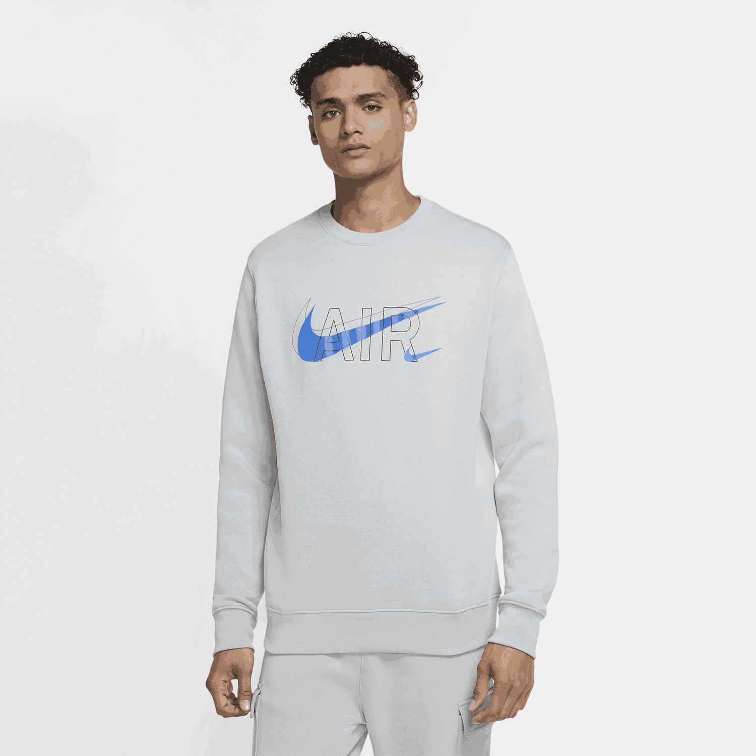 Dukserice Nike mikina s kulatým Bijela | DD9699-077, 0