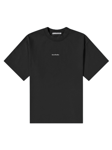 Majica kratkih rukava Acne Studios Extorr Stamp Logo Crna | BL0278-900