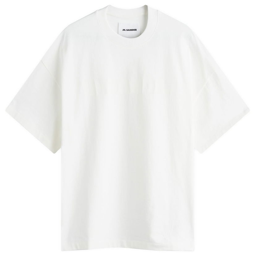 Majica kratkih rukava Jil Sander Lightweight Stiff T-Shirt Bijela | J21GC0168-J20243-102