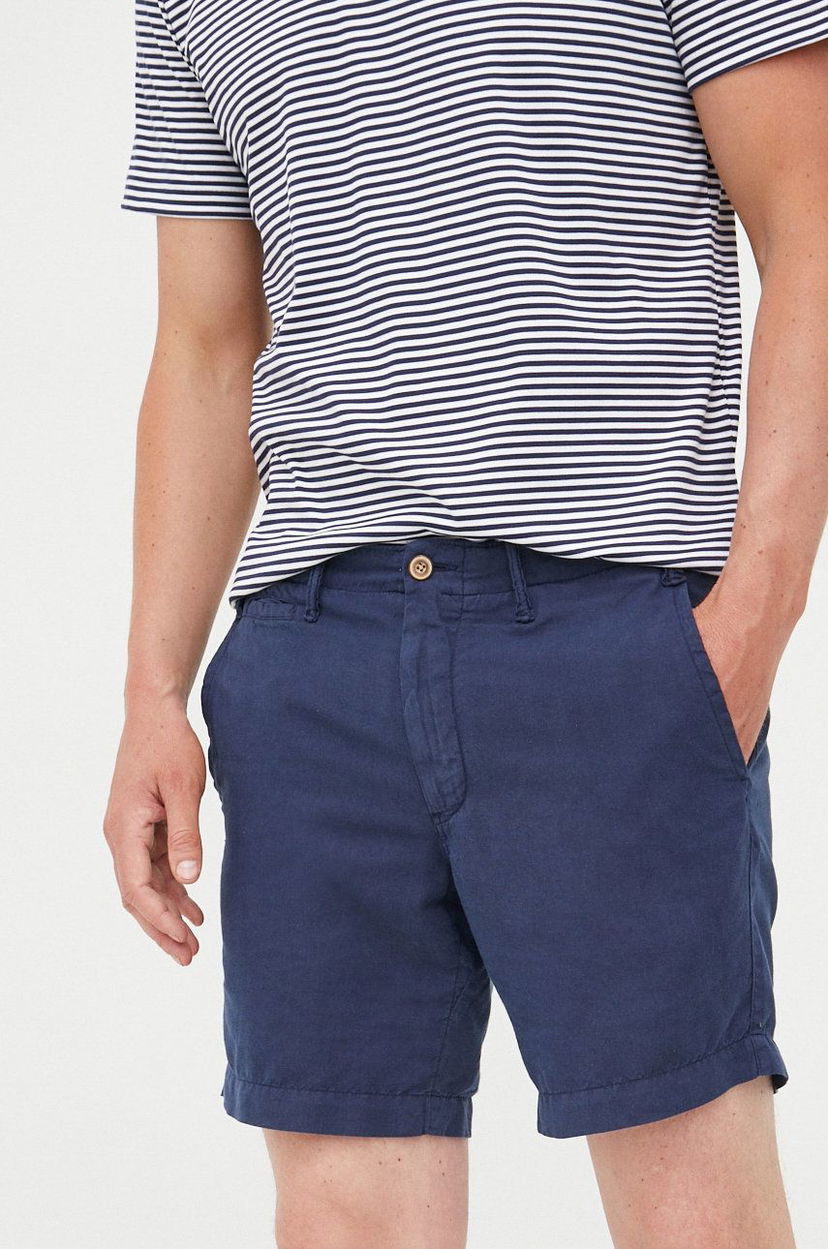 Kratke hlače Polo by Ralph Lauren Polo Ralph Lauren Canvas Shorts Tamnoplava | 710795010003