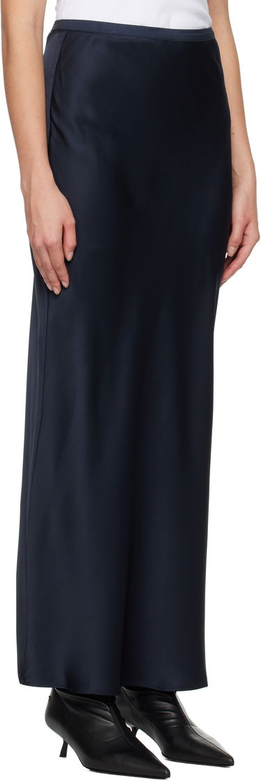 Suknja Anine Bing Anine Bing Maxi Silk Skirt Tamnoplava | A-04-2320-NYA23, 1