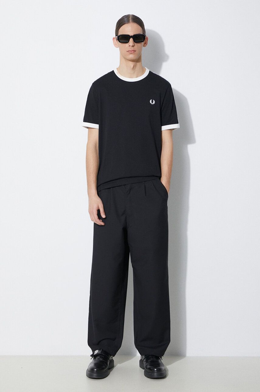Hlače Vans Pleat Front LX Trousers Crna | VN000GVYBLK1, 1